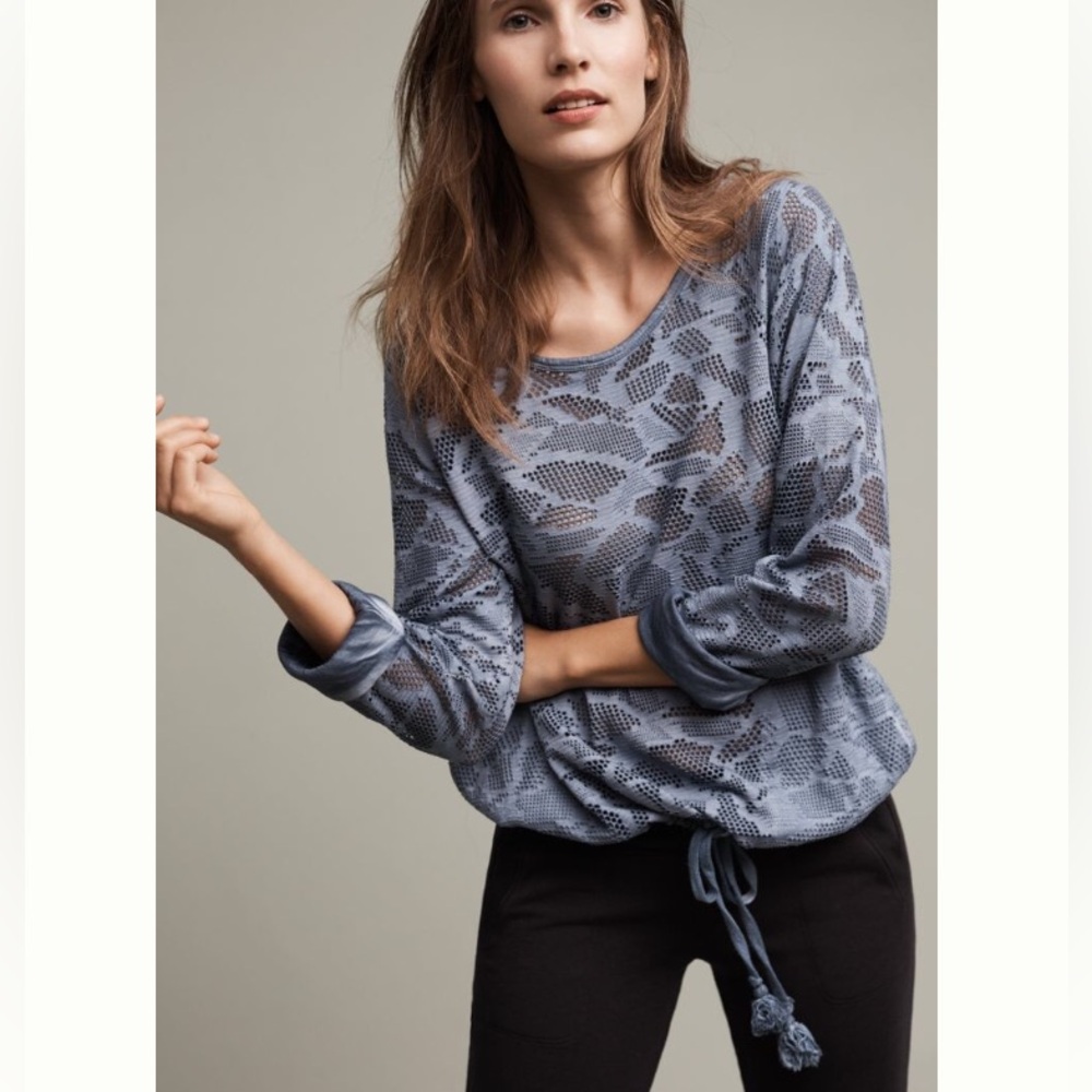 Anthropologie Saturday Sunday Rinona drawstring top